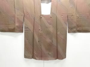 抽象花模様道行コート